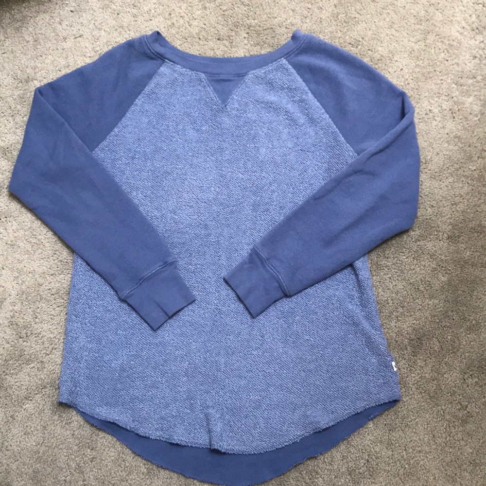 Blue Jegging sweatshirt